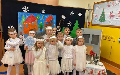 Świąteczne przedstawienie w wykonaniu przedszkolaków z Czapiewic