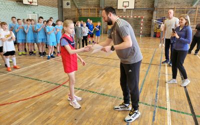 SP NR 1 BRUSY: Powiatowe Igrzyska Dzieci w dwa ognie usportowione