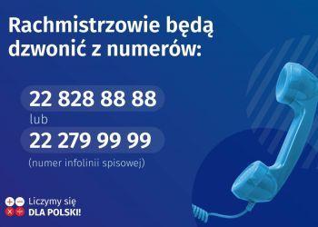 Nie spisałeś się przez Internet? Spodziewaj się telefonu od rachmistrza!