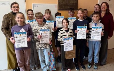 SP LEŚNO - „RÓŻNI, ALE RÓWNI – RAZEM TWORZYMY ŚWIAT BEZ BARIER”.