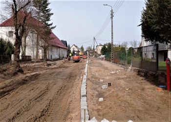 TRWA REMONT ULICY KOŚCIELNEJ W KOSOBUDACH