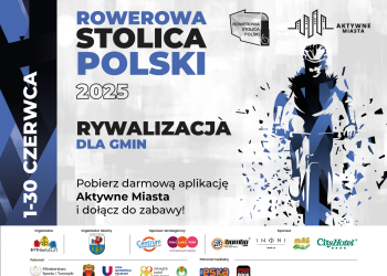 #przypominamy BRUSY WALCZĄ O TYTUŁ ROWEROWEJ STOLICY POLSKI 2025!