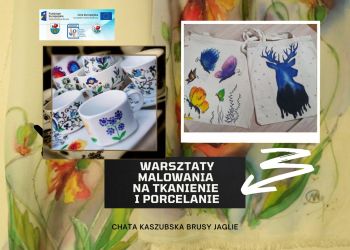 Warsztaty z malowania na tkaninie i porcelanie