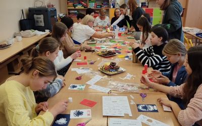 SP LEŚNO: ŚWIĄTECZNE WARSZTATY