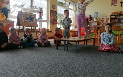 PRZEDSZKOLE NR 1: Biedronki - kolejne zajęcia z zakresu kompetencji społecznych - "Gmina Brusy stawia na przedszkolaków"
