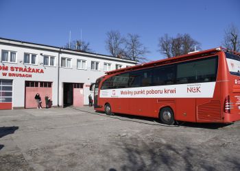 MOBILNA AKCJA POBORU KRWI W BRUSACH