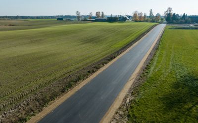 BUDOWA DRÓG GMINNYCH NR 206072G I 206022G DĄBRÓWKA - MAŁE GLIŚNO