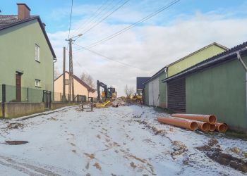 ROZPOCZĘŁY SIĘ PRACE NA ULICY SŁONECZNEJ I MARII LUDWIKI W LEŚNIE