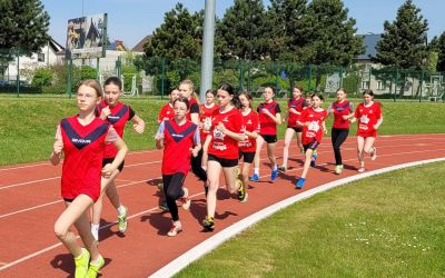 SP BRUSY NR 1: Gminne Igrzyska Dzieci w czwórboju lekkoatletycznym dziewcząt