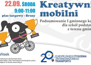 EUROPEJSKI DZIEŃ BEZ SAMOCHODU. KONKURS "KREATYWNIE MOBILNI". PRZYJDŹ I PODZIWIAJ NIETUZINKOWE POJAZDY STWORZONE PRZEZ UCZNIÓW NASZYCH SZKÓŁ!