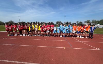 SP BRUSY NR 1: Gminne zawody chłopców w czwórboju lekkoatletycznym