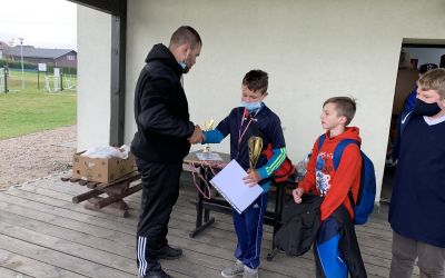 II- miejsce w Turnieju Piłki Nożnej chłopców Szkół Podstawowych z Gminy Brusy