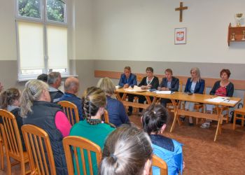 ZEBRANIA WIEJSKIE W ORLIKU I GŁÓWCZEWICACH