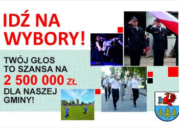 ???? BURMISTRZ BRUS APELUJE I ZACHĘCA: IDŹMY NA WYBORY! 2,5 MLN MOŻE BYĆ NASZE!