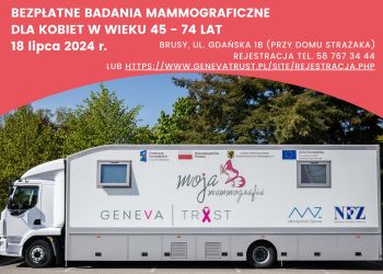 WYBIERZ ŻYCIE, ZAPISZ SIĘ NA MAMMOGRAFIĘ!