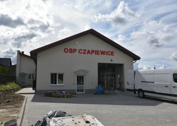 LEPSZE WARUNKI DO DZIAŁANIA STRAŻAKÓW W CZAPIEWICACH