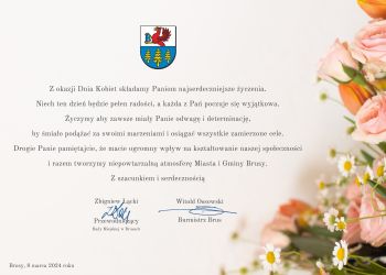 ŻYCZENIA Z OKAZJI DNIA KOBIET