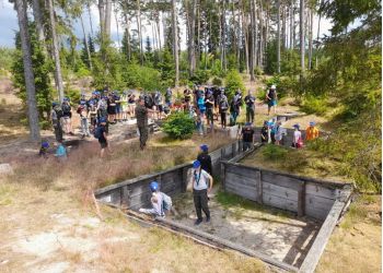 WĘDRÓWKI PO GMINIE BRUSY – BUNKIER ZIELONY PAŁAC