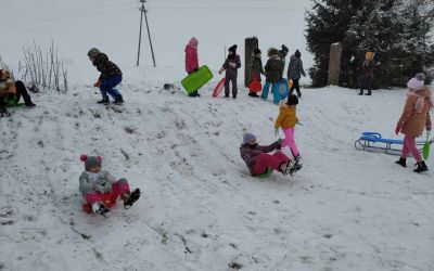SP CZAPIEWICE: Nareszcie mamy śnieg