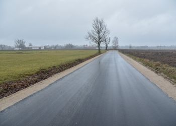 WYBUDOWANO KOLEJNY ODCINEK DROGI LUBNIA – ORLIK
