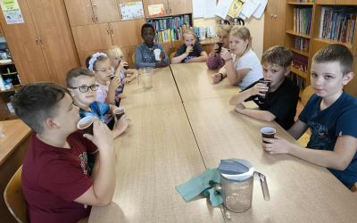 SP W CZAPIEWICACH: SOK PEŁEN WITAMIN