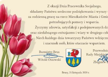 Z okazji Dnia Pracownika Socjalnego