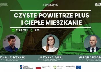 Szkolenie z programów Czyste Powietrze Plus i Ciepłe Mieszkanie