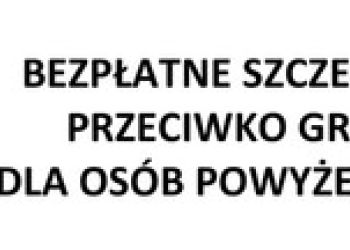 Burmistrz Brus zaprasza do udziału w szczepieniach ochronnych przeciwko grypie