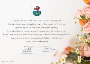 Najserdeczniejsze życzenia z okazji Dnia Kobiet!