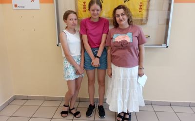 SP LUBNIA: Laureatki Wojewódzkiego Konkursu Poetycko – Prozatorskiego „Miłość, Przyjaźń, Dobro” z SP w Lubni