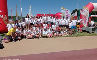 SP ZALESIE: UCZNIOWIE Z ZALESIA NA XXVII OGÓLNOPOLSKIM FINALE CZWARTKÓW LEKKOATLETYCZNYCH. ŁÓDŹ 2021r.