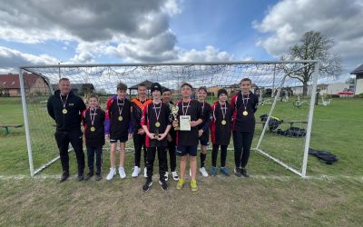 SP LUBNIA: I miejsce dla SP w Lubni w Gminnym Turnieju Piłki Nożnej Chłopców