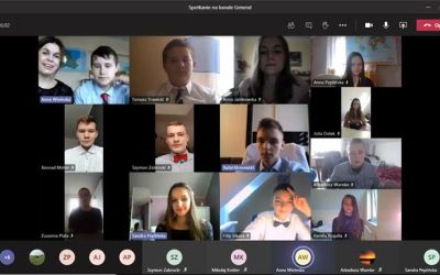 Wirtualny Bal Narodowy w SP w Lubni