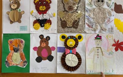 Konkurs plastyczny pt.,, Mój Przyjaciel- Pluszowy Miś” u przedszkolaków w Czapiewicach