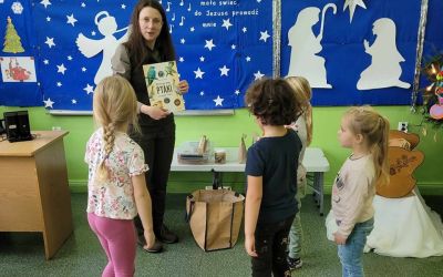 SP LEŚNO: WARSZTATY W PRZEDSZKOLU W PRZYMUSZEWIE