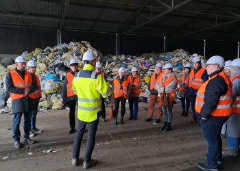 WIZYTA W ZAKŁADZIE ZAGOSPODAROWANIA ODPADÓW W NOWYM DWORZE