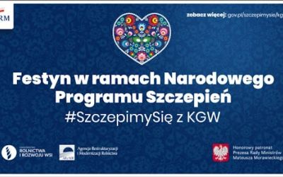 #SZCZEPIMYSIĘ Z KGW. PIKNIK RODZINNY W ZALESIU.