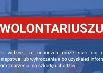 UKRAINA: Komunikat Policji. Wolontariuszu zadzwoń i uzyskaj pomoc, jeśli jest konieczna