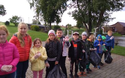 SP CZAPIEWICE: SPRZĄTANIE ŚWIATA W SZKOLE W CZAPIEWICACH