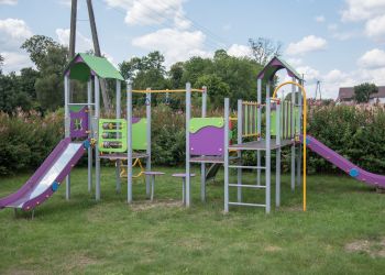 NOWE URZĄDZENIA NA PLACACH ZABAW W GMINIE BRUSY