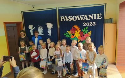 SP LUBNIA: Ślubowanie klas pierwszych