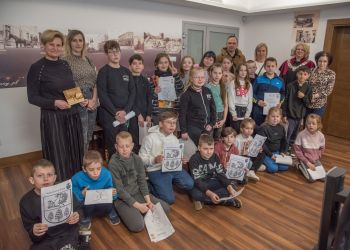 UCZNIOWIE Z ZALESIA Z WIZYTĄ W URZĘDZIE