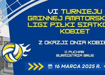 VI TURNIEJ GMINNEJ AMATORSKIEJ LIGI PIŁKI SIATKOWEJ KOBIET O PUCHAR BURMISTRZA BRUS