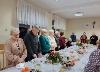 SENIORALNE SPOTKANIE OPŁATKOWE W MAŁYCH CHEŁMACH