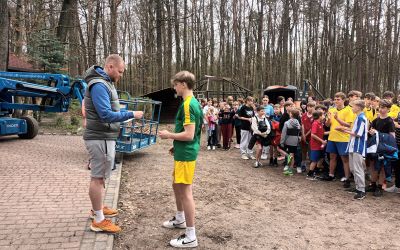 SP BRUSY NR 1: Powiatowe Igrzyska chłopców w biegach drużynowych