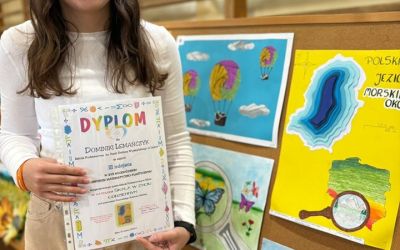 SP LEŚNO: III miejsce w XVII Wojewódzkim Konkursie  Matematyczno-Plastycznym!