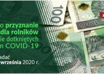 Pomoc dla rolników szczególnie dotkniętych kryzysem COVID-19