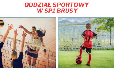 ODDZIAŁ SPORTOWY W SZKOLE PODSTAWOWEJ NR 1 - trwa rekrutacja!
