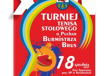 XIII Turniej Tenisa Stołowego - UWAGA! ZMIANA GODZIN!