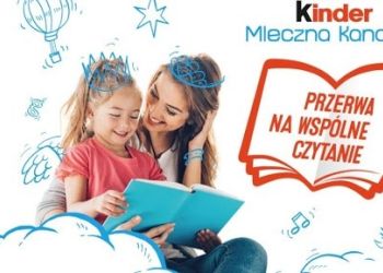 Akcja Kinder Mleczna Kanapka "Przerwa na wspólne czytanie".  Zagłosuj na Bibliotekę Publiczną w Brusach!